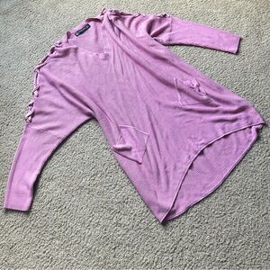 Pink Hi Low Oversized NY&C Sweater